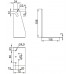480 Кронштейн поворота правый ( без покрытия)