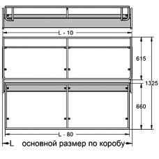 Механизм 650 (1870) зацепы без пружин сетка